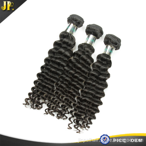 2015 JP natural real unprocessed remy hair virgin indian deep curl